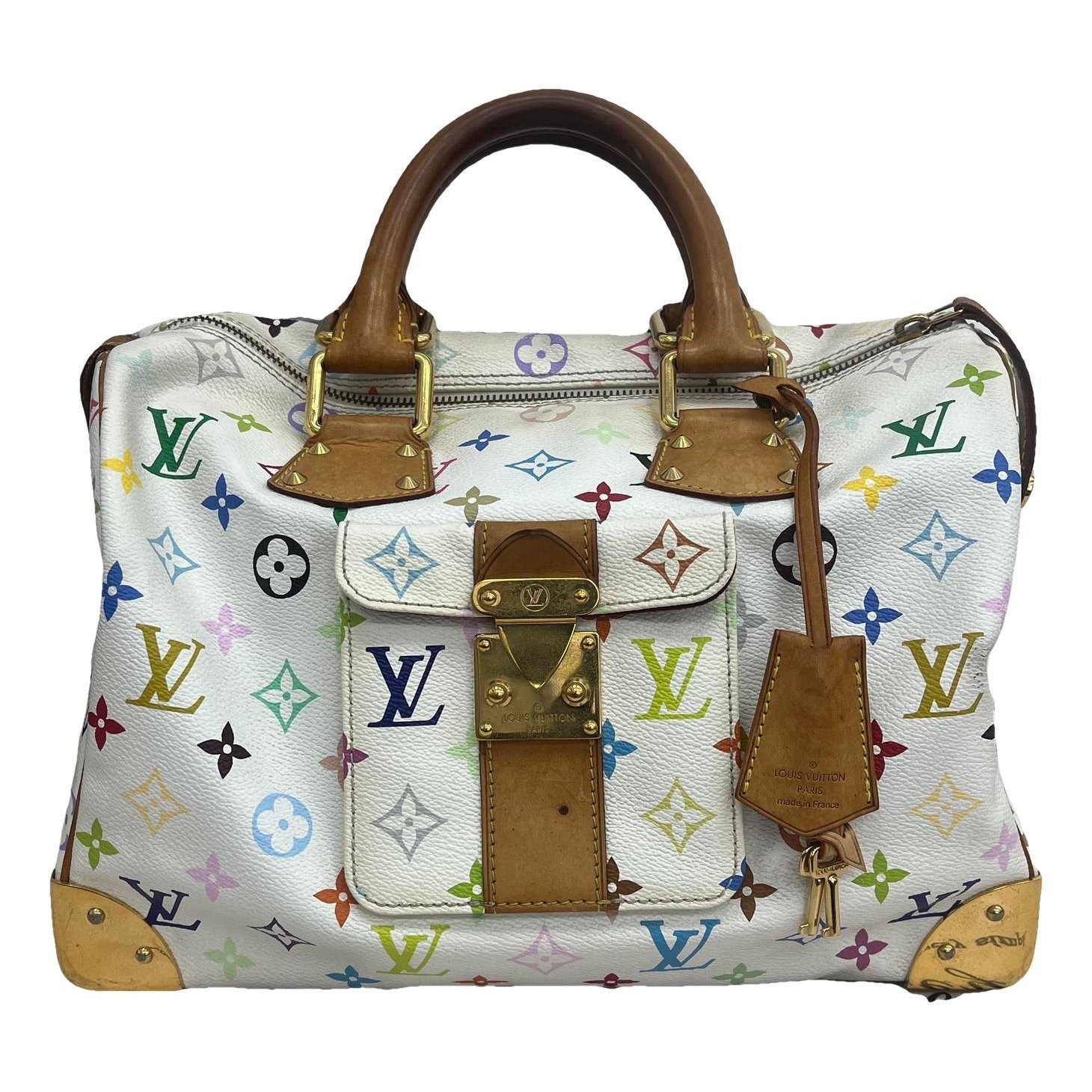 Speedy leather handbag