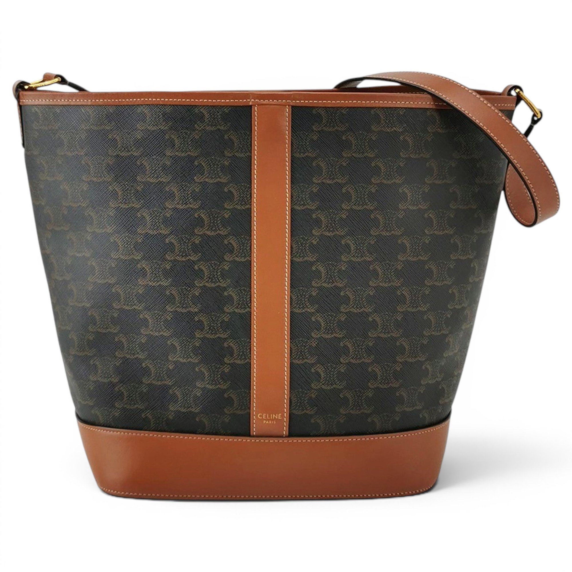 SAC SEAU leather handbag