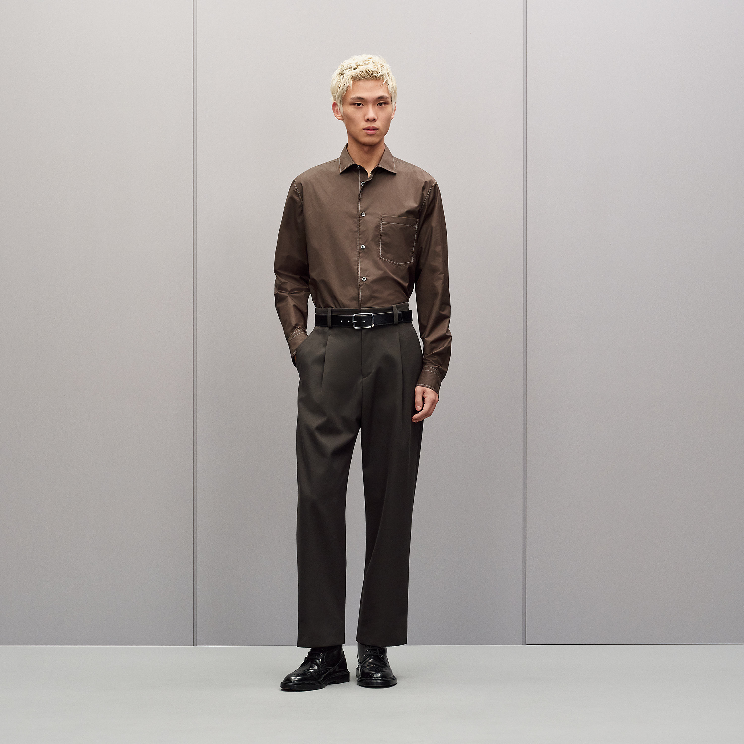 Pleated Palerme pants