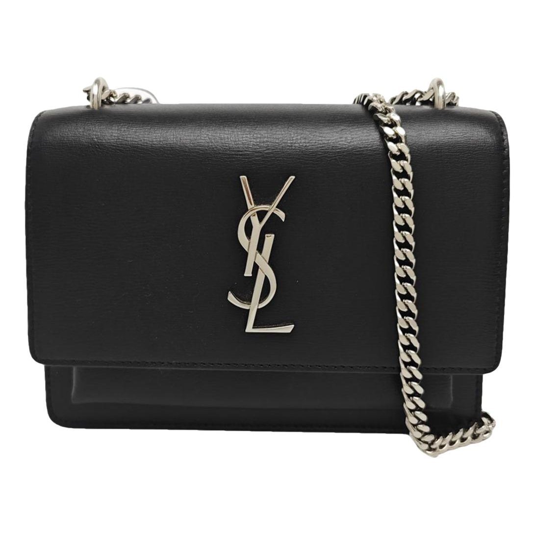 Sunset leather crossbody bag