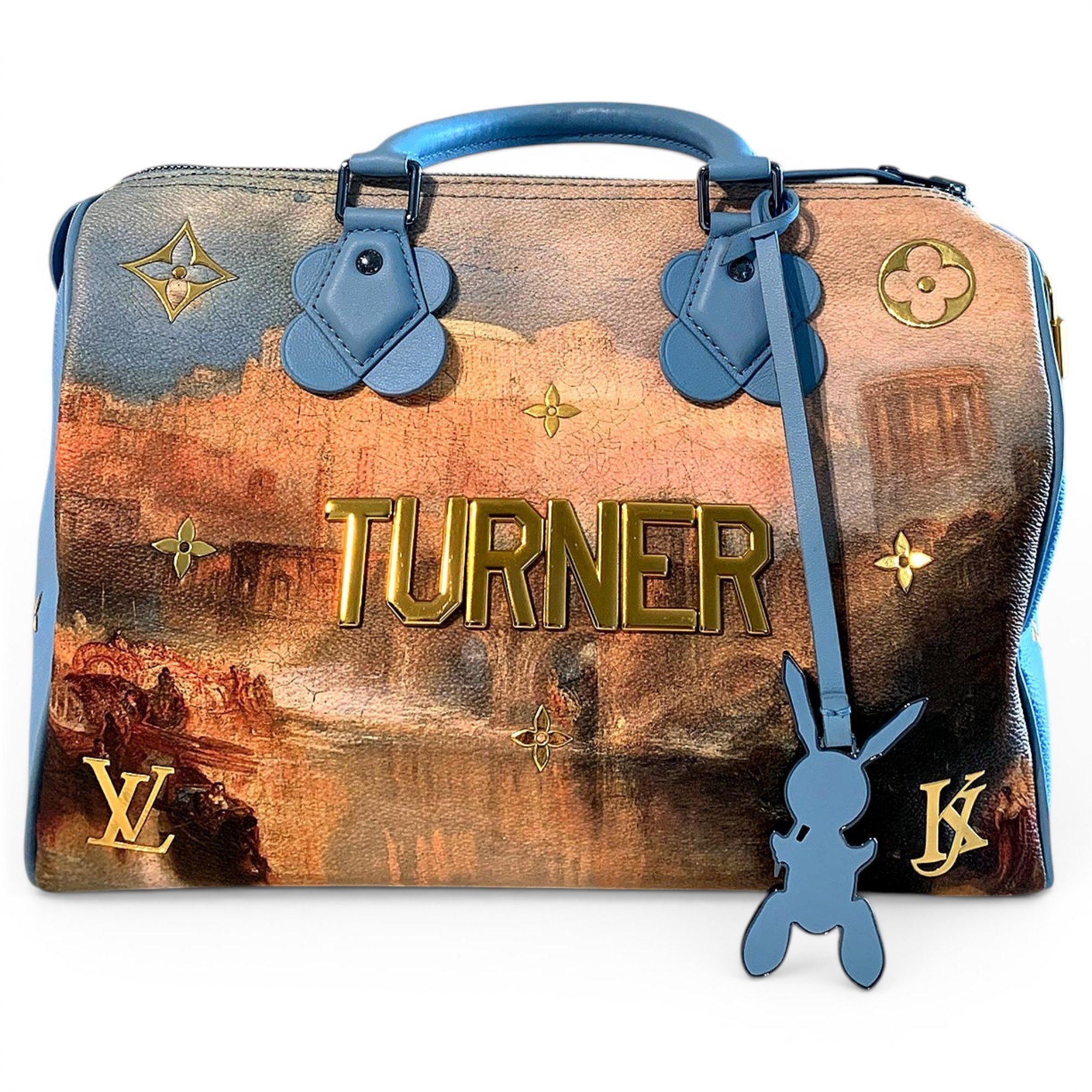 Speedy leather handbag