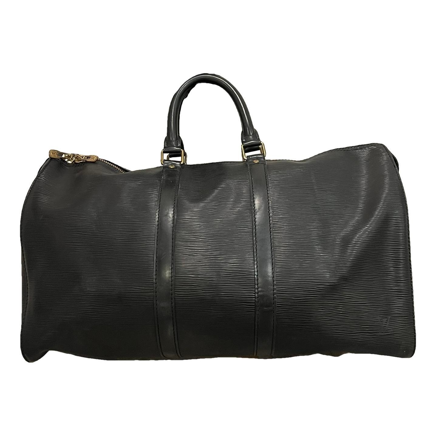 Keepall leather 24h bag