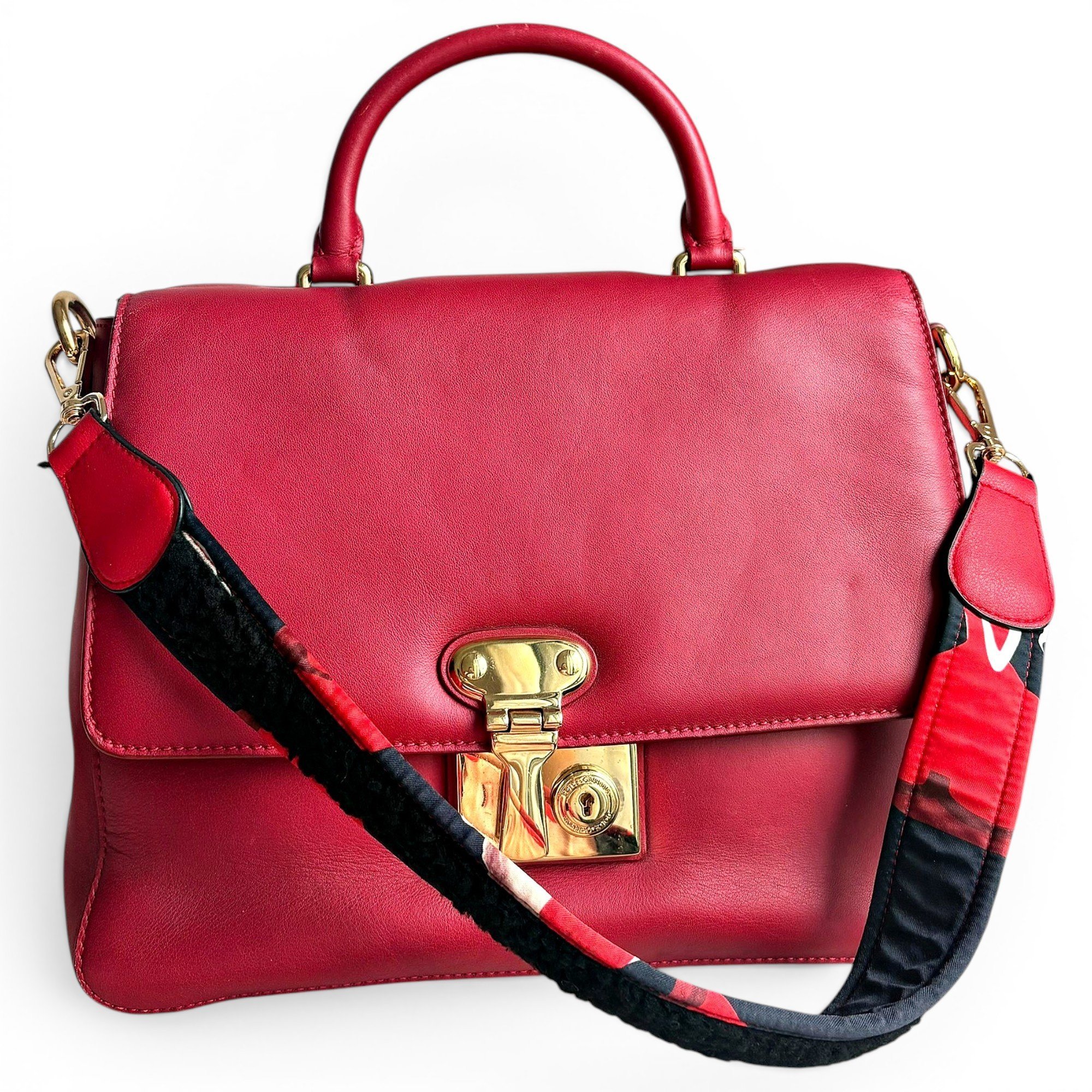 Devotion leather handbag