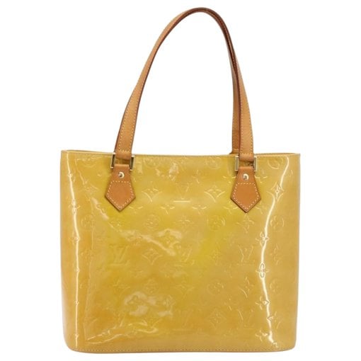 Houston patent leather handbag