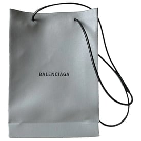 Balenciaga Shopping North South leather handbag