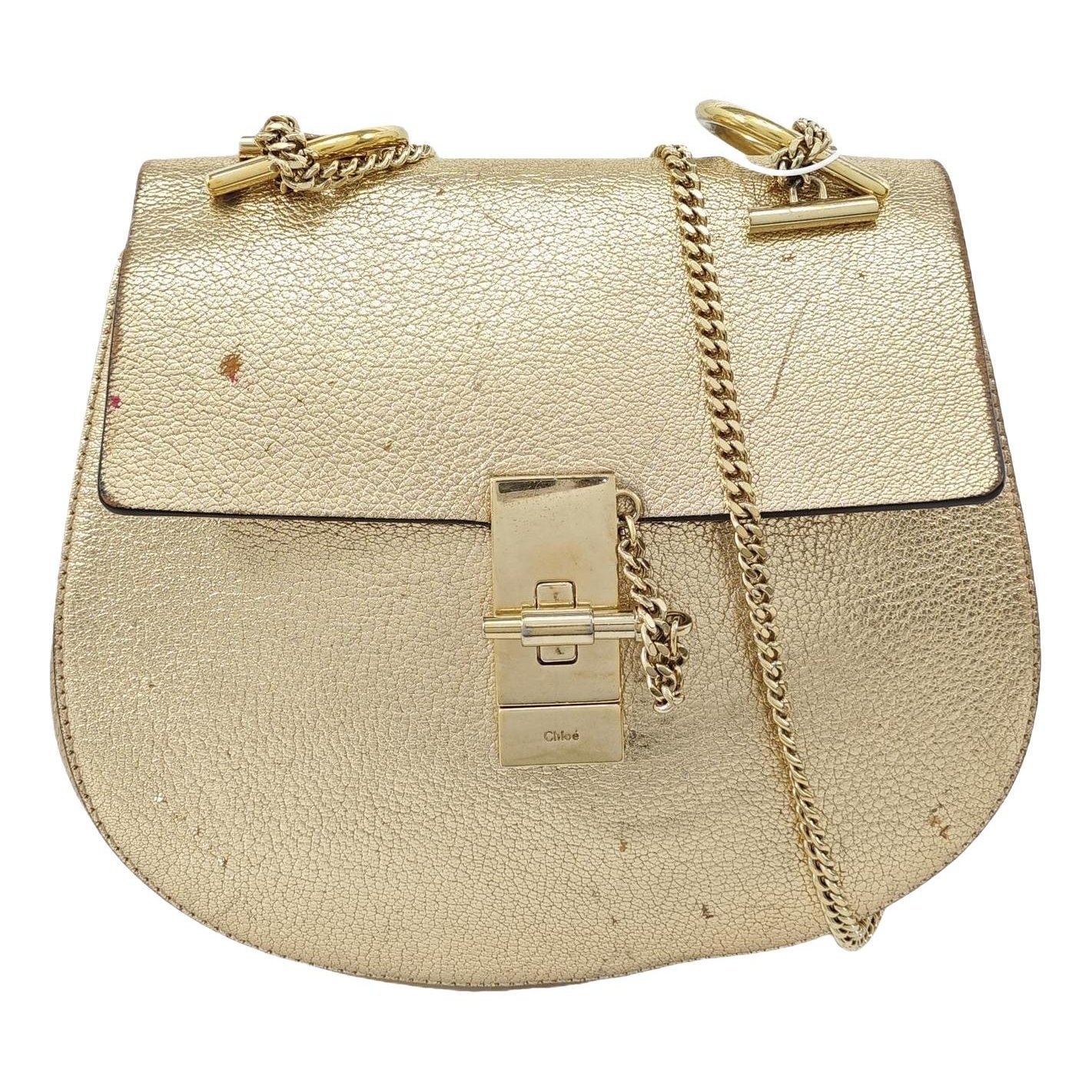 Drew leather handbag