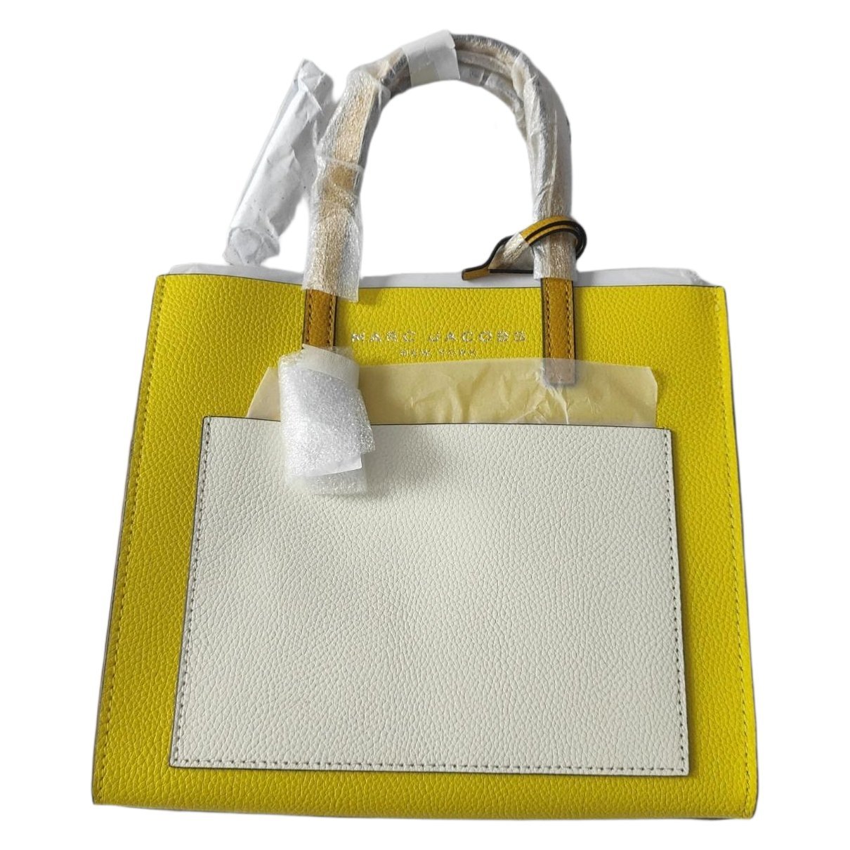 Leather tote