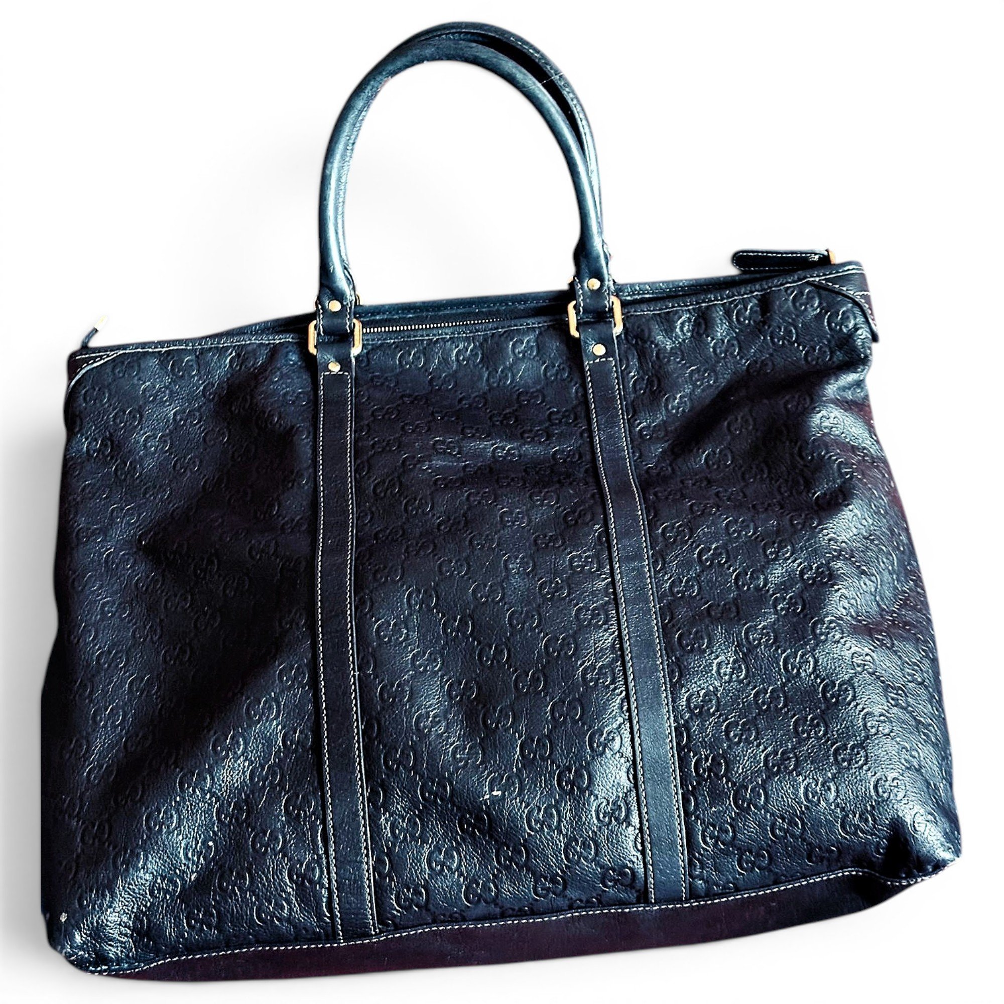 Leather handbag
