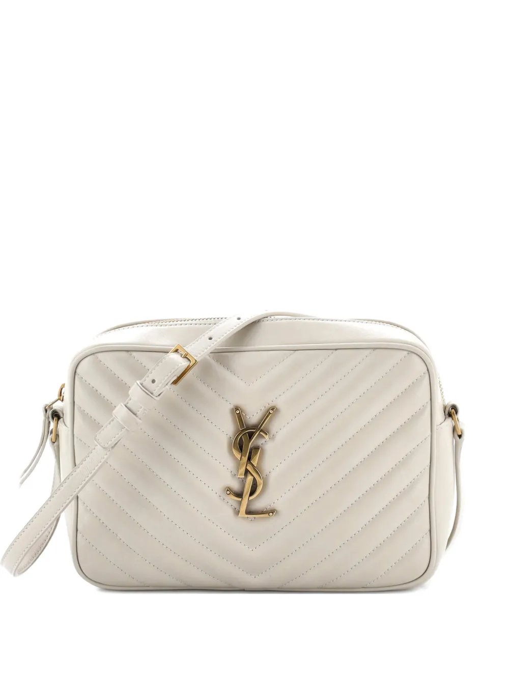 Lou Camera Bag Matelasse Chevron Leather Small crossbody bag