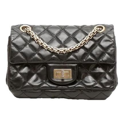2.55 patent leather handbag