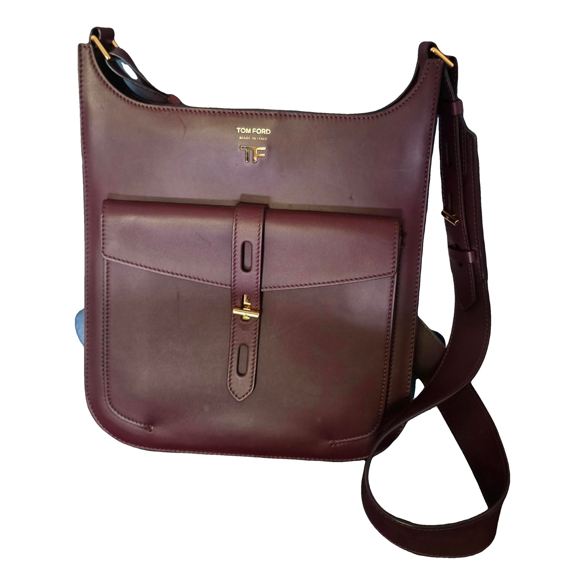 Leather crossbody bag