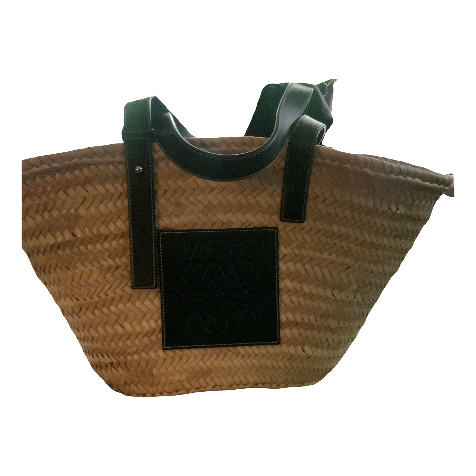 Basket Bag leather tote