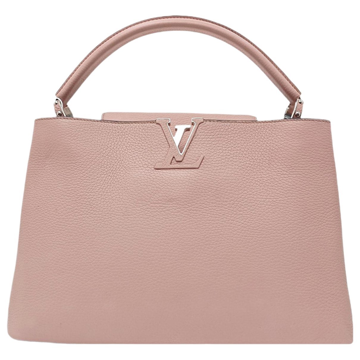 Capucines leather handbag