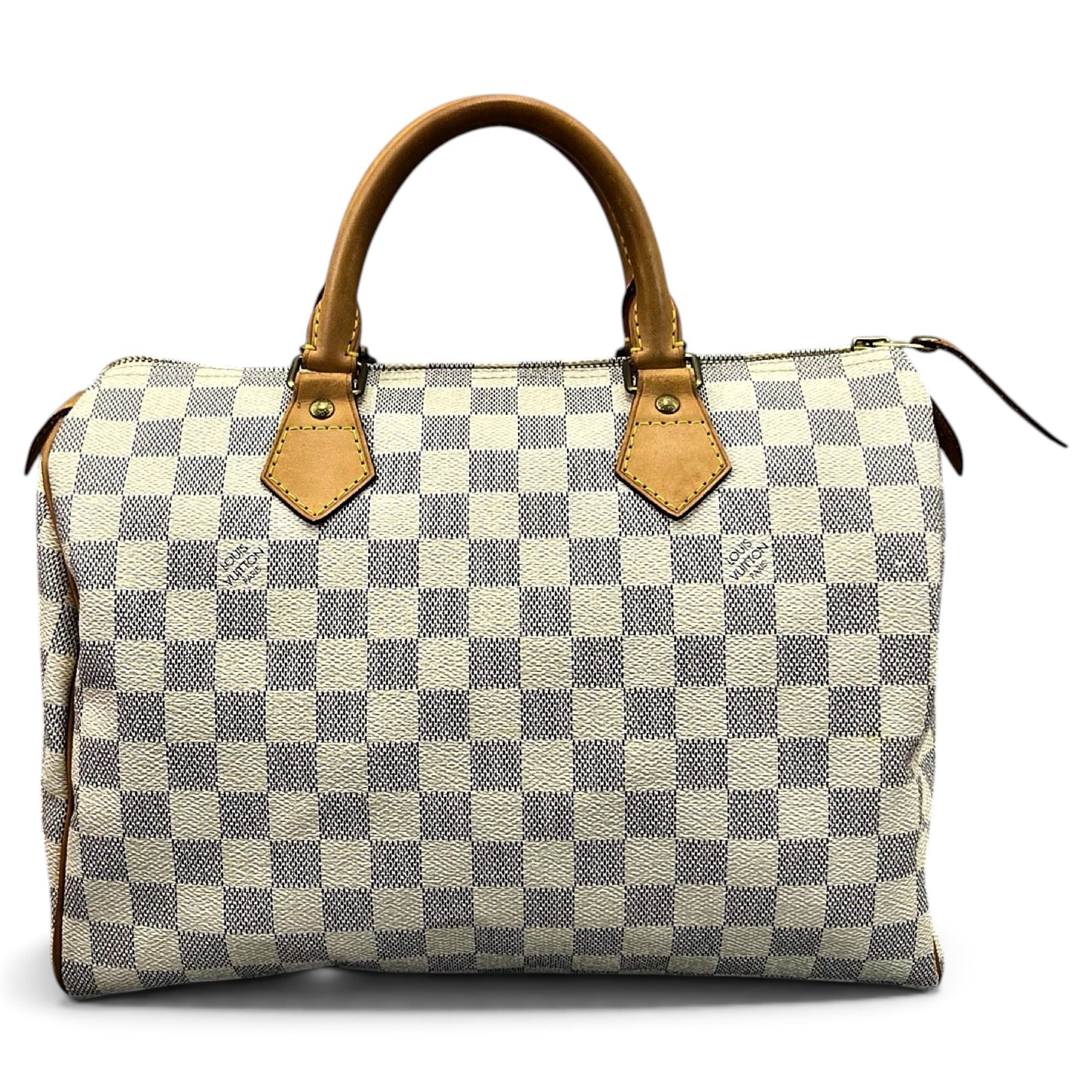 Speedy leather handbag