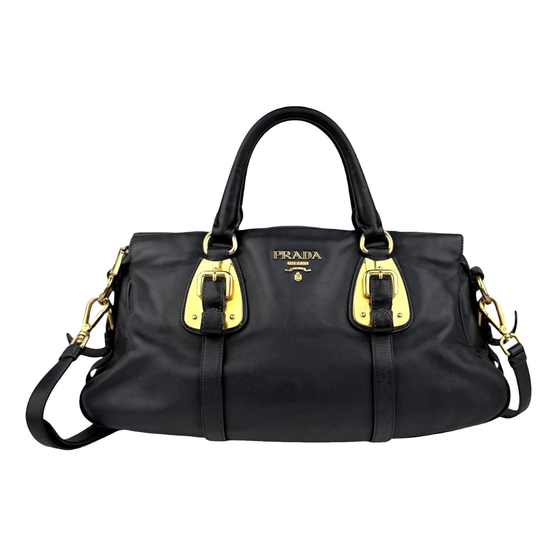 Leather handbag