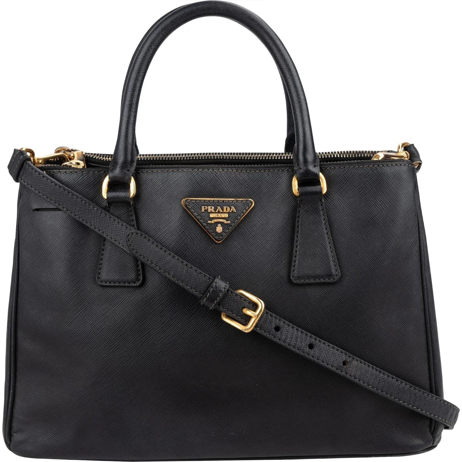 Galleria leather handbag