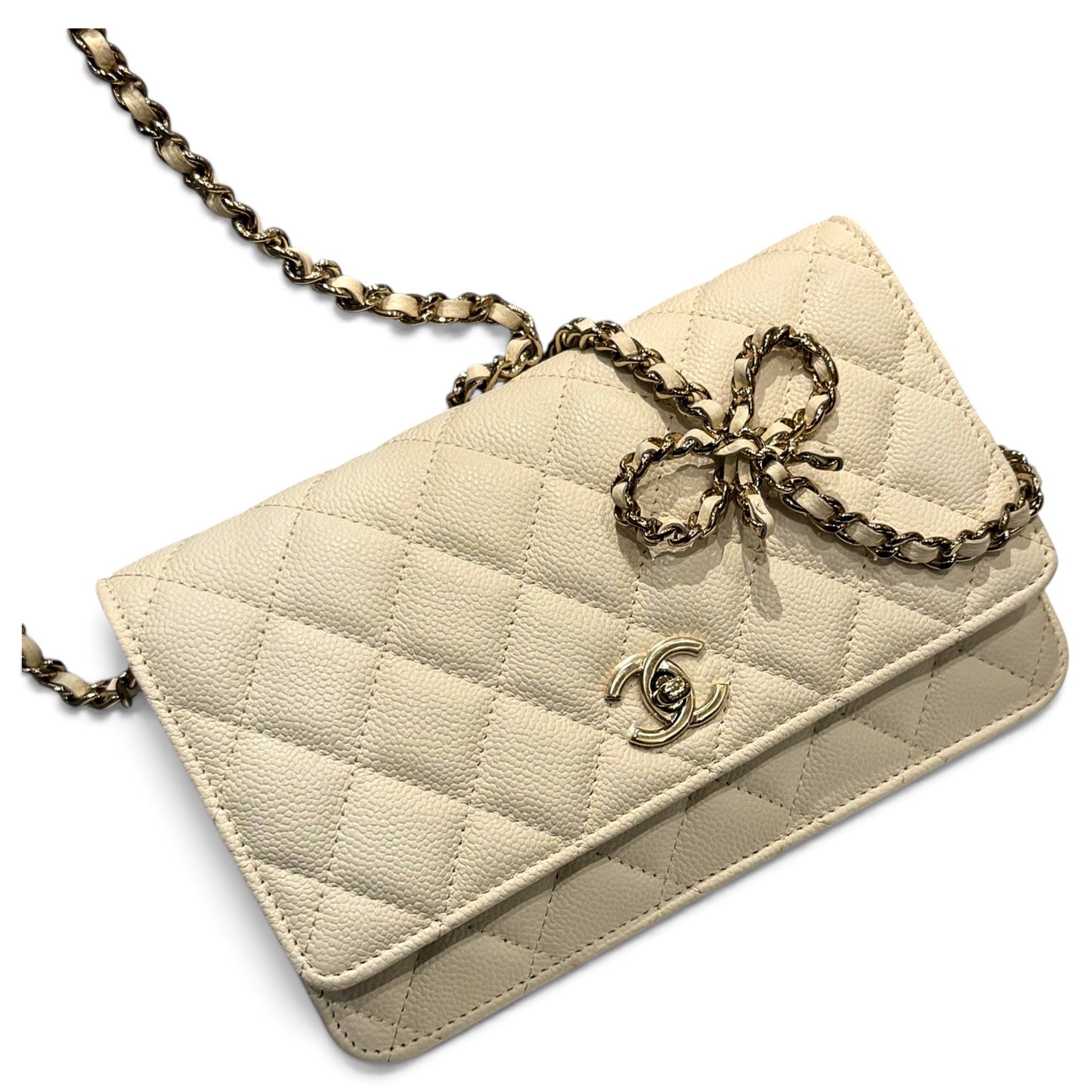 Wallet On Chain Timeless/Classique leather crossbody bag