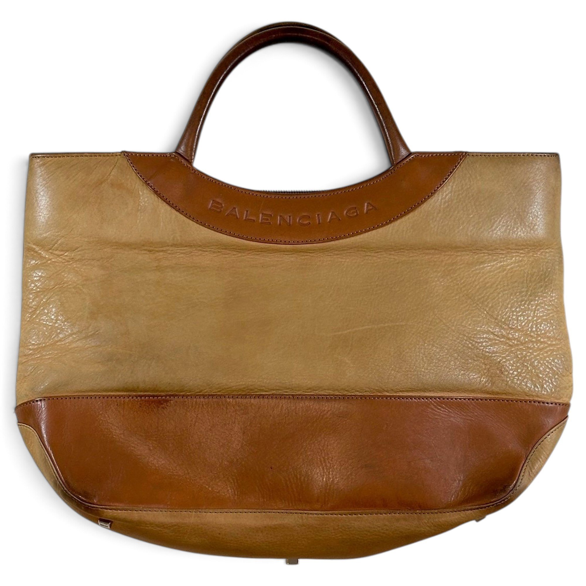 Panier leather tote