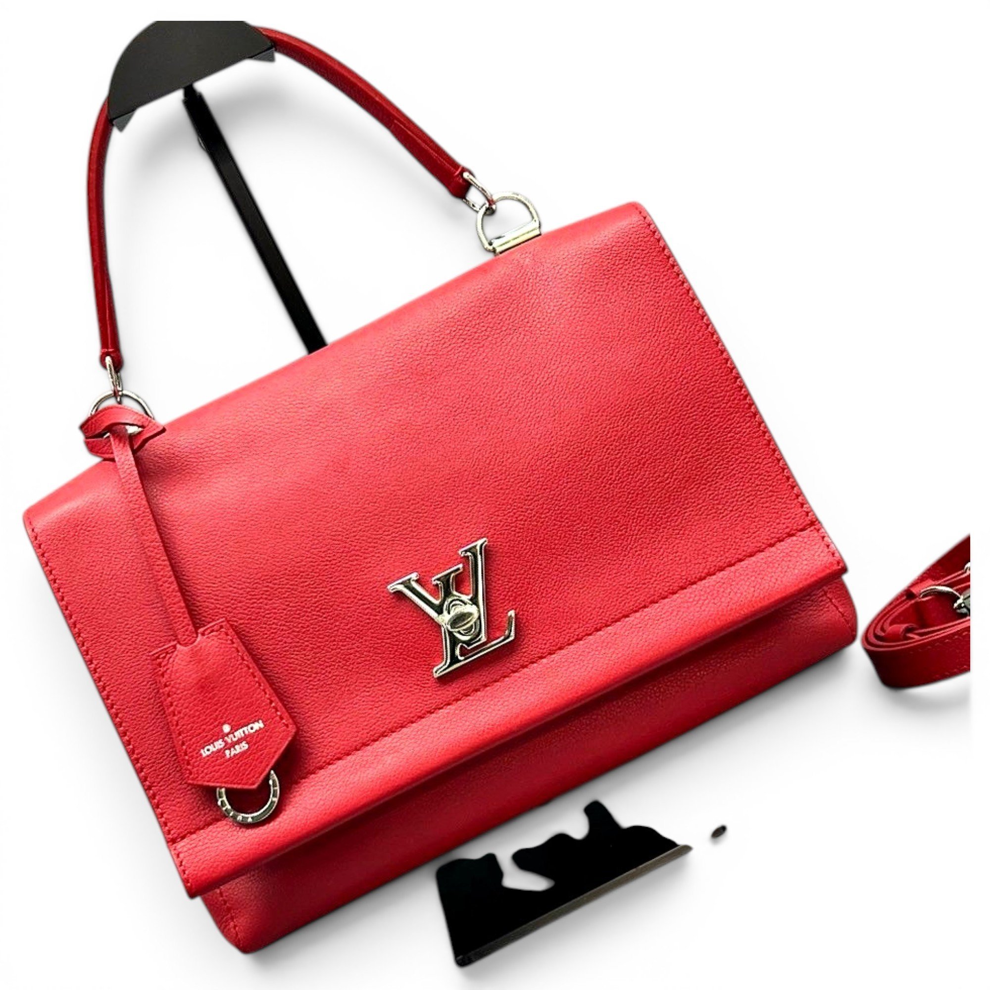 Lockme leather handbag