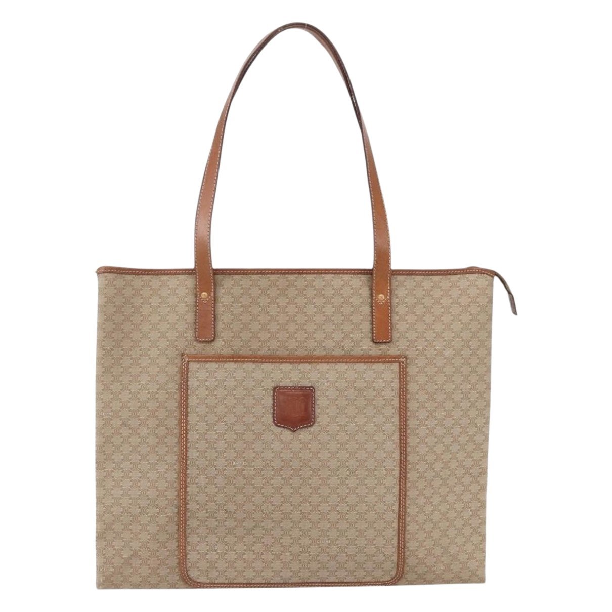 Leather tote