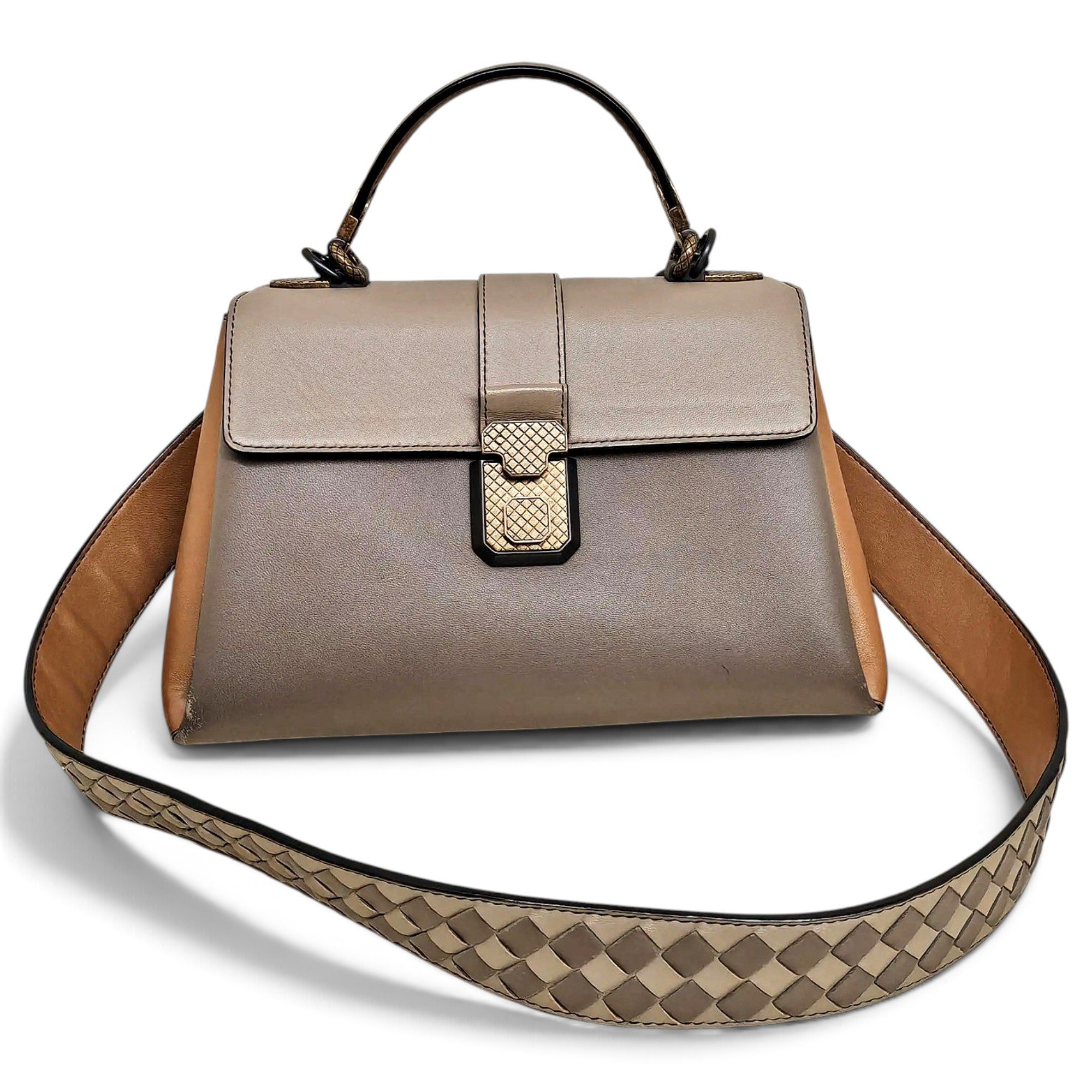 Piazza leather handbag