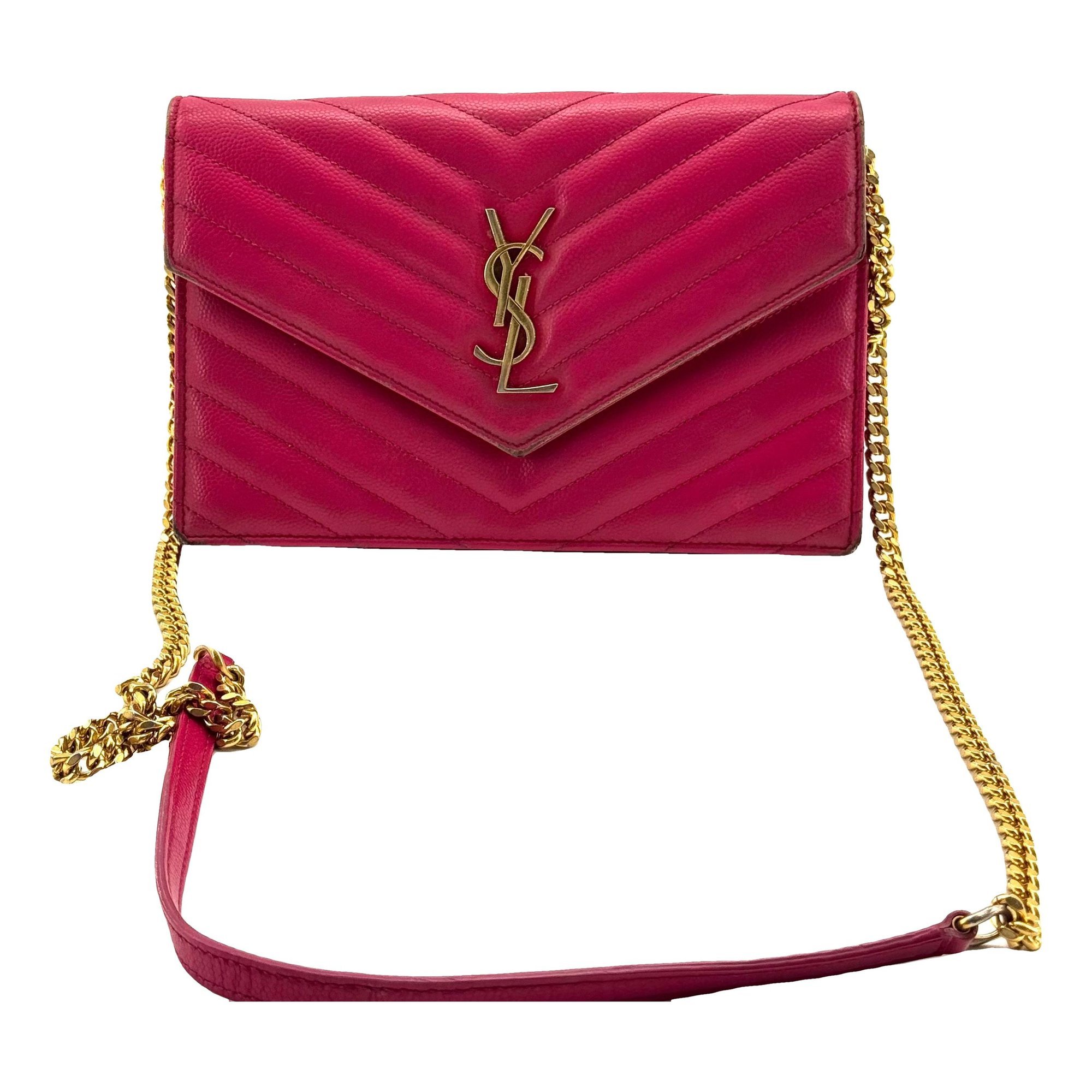 Portefeuille enveloppe leather handbag