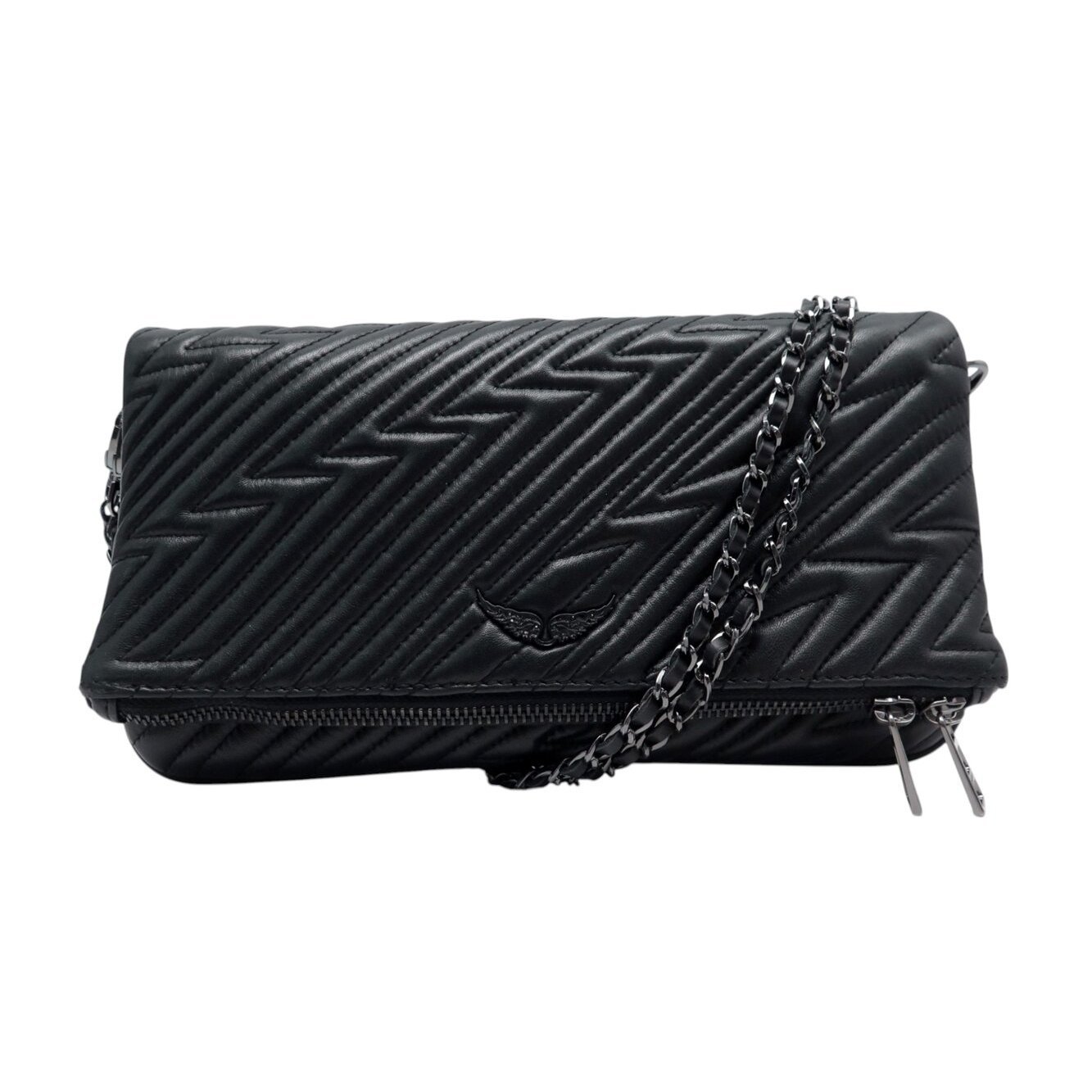 Leather crossbody bag