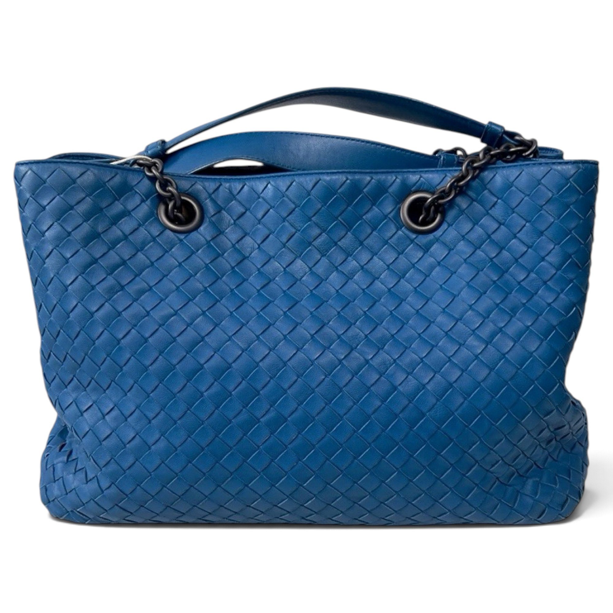 Leather tote
