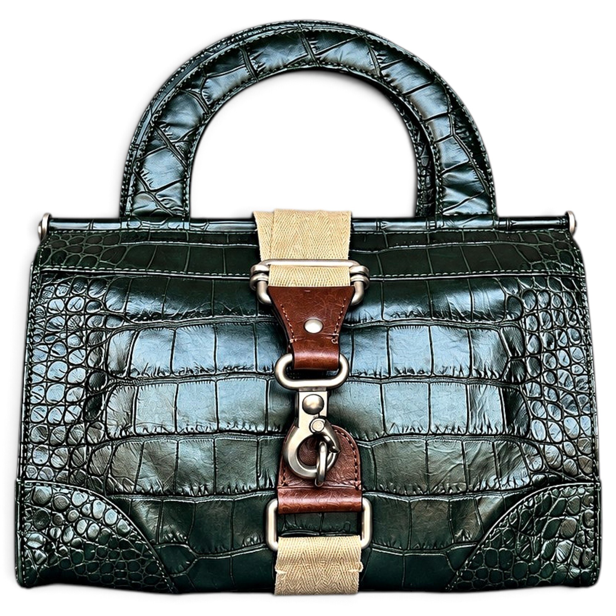 Leather handbag