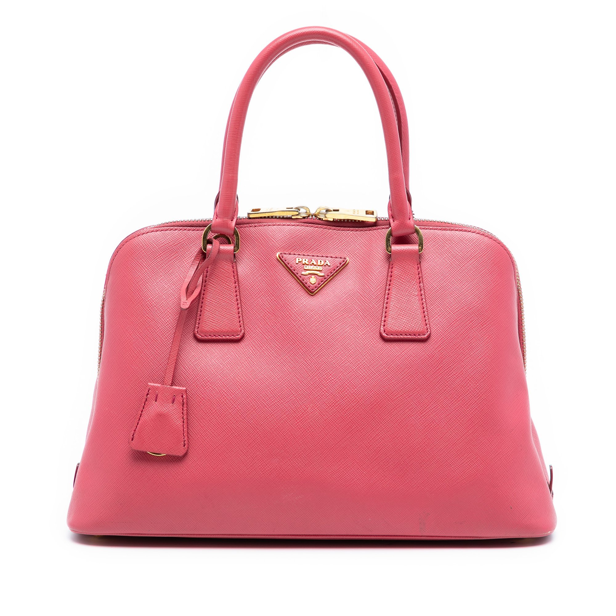 Promenade leather handbag