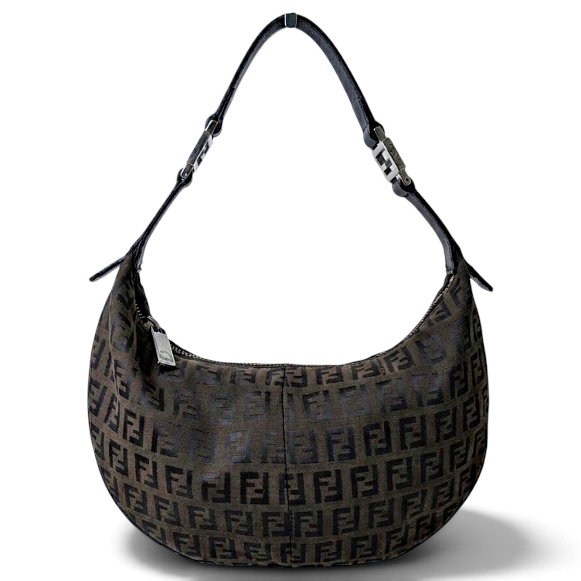 Croissant cloth handbag