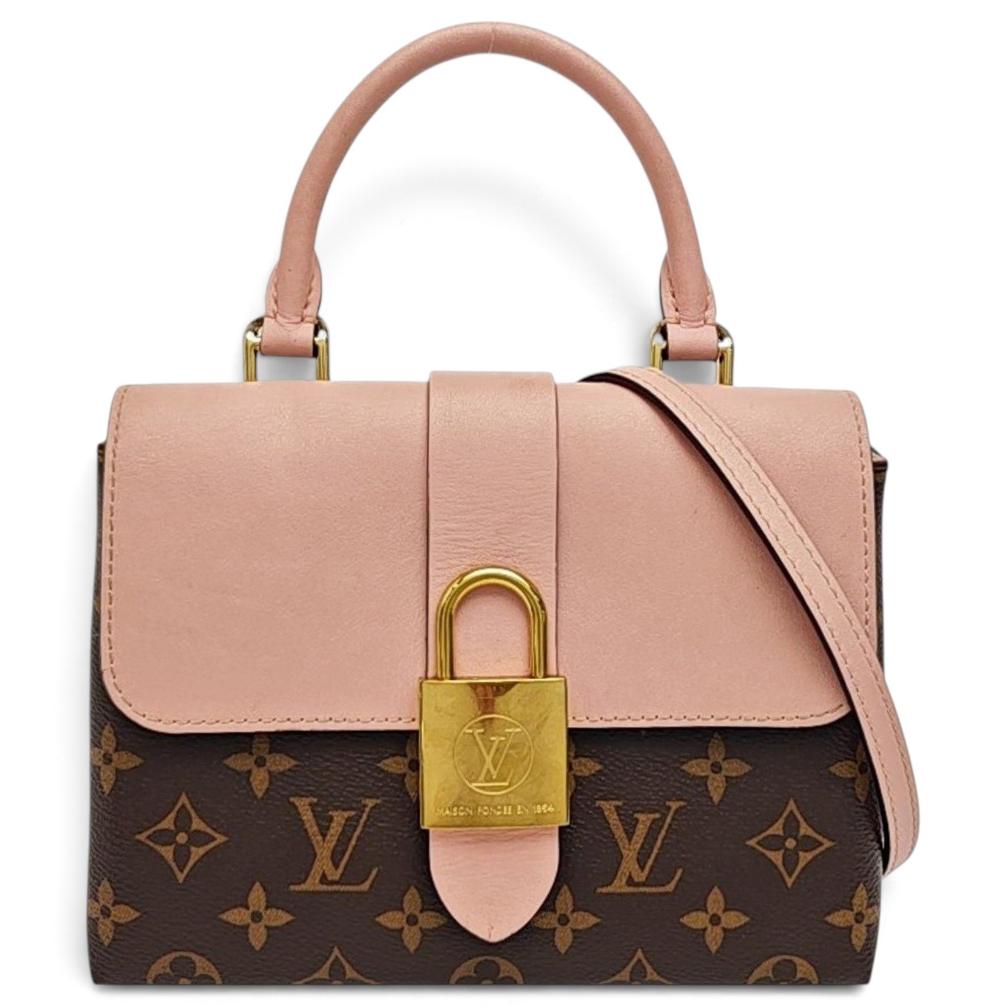 Locky BB leather handbag