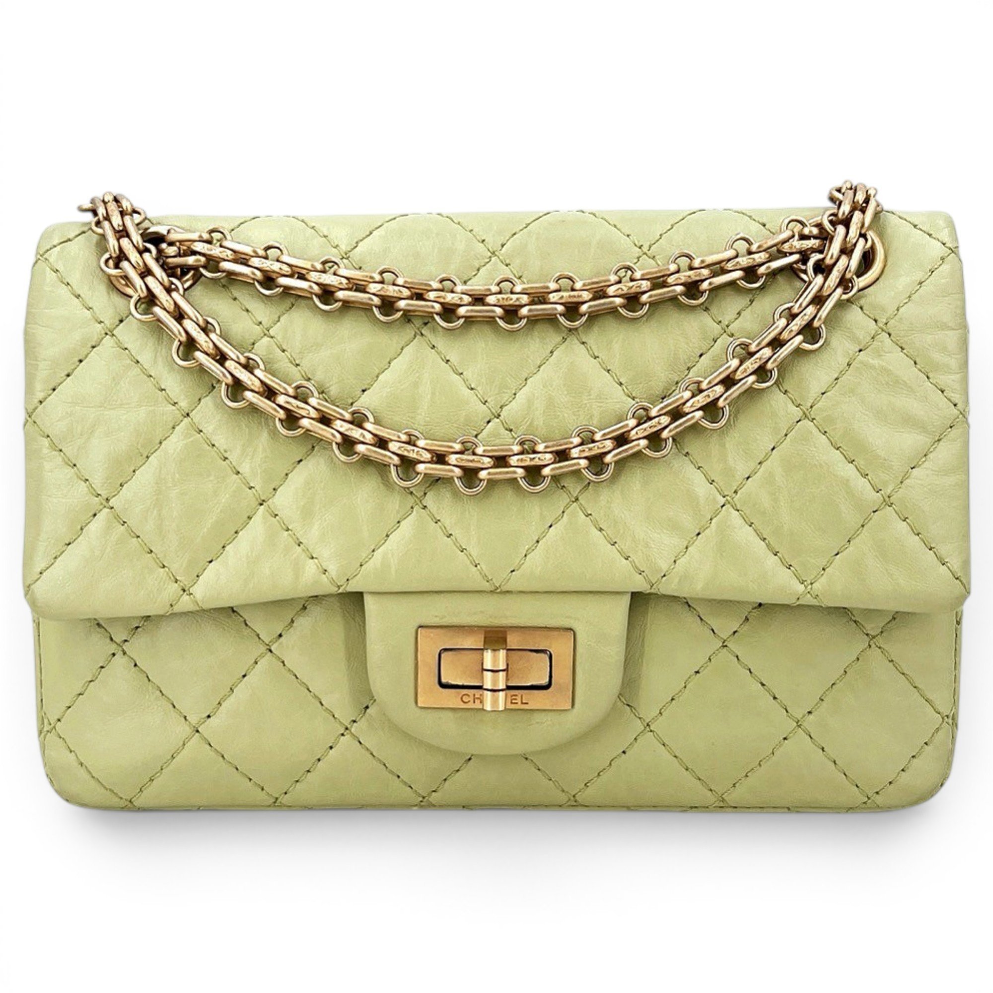 2.55 leather handbag