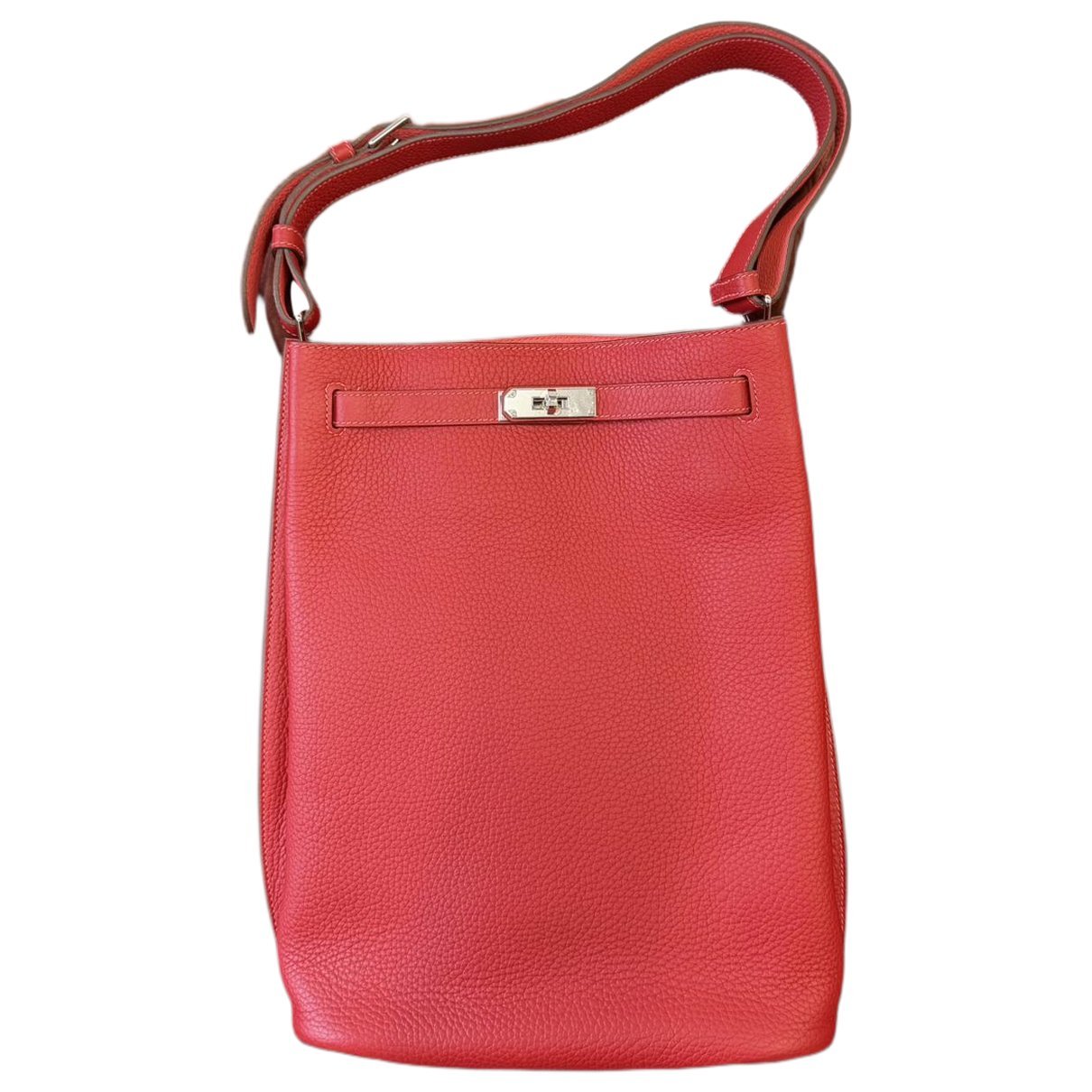 So Kelly leather handbag