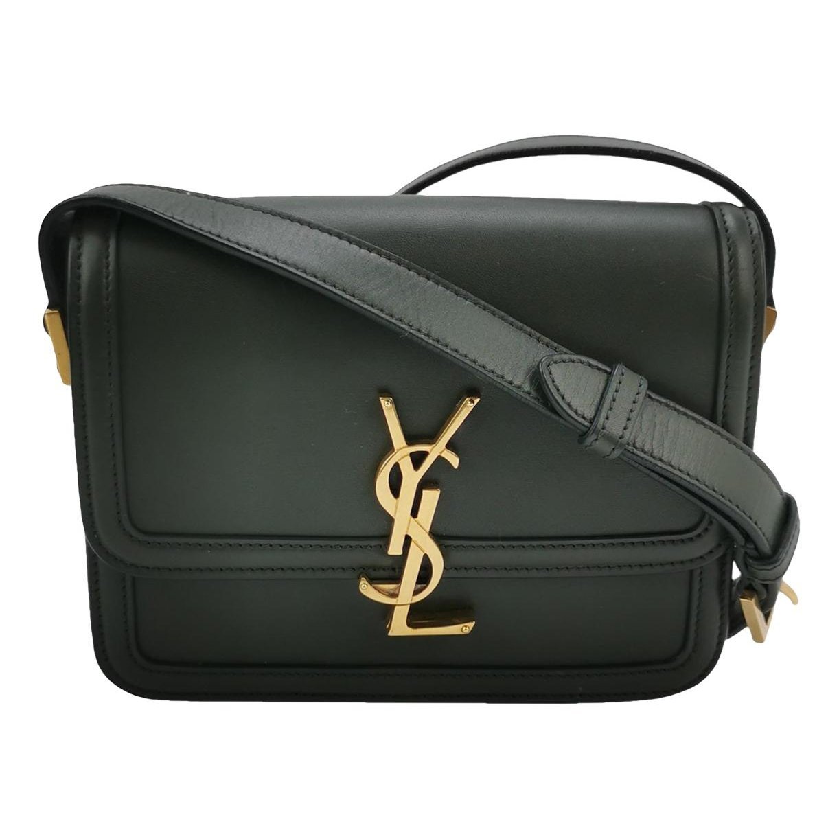 Solférino leather handbag