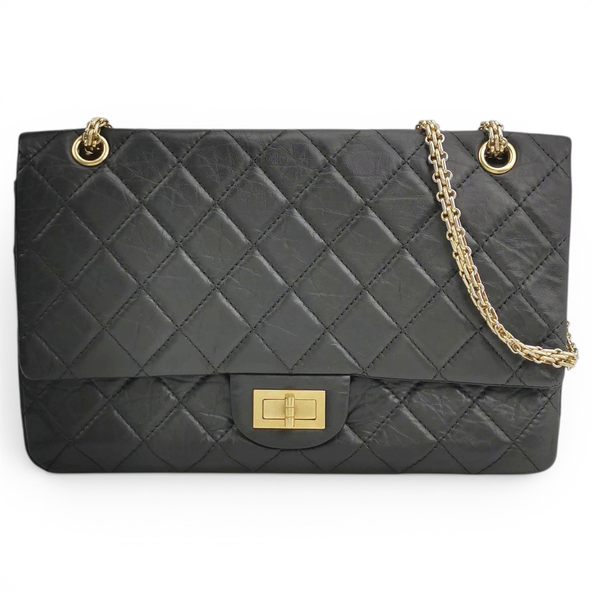 2.55 leather handbag