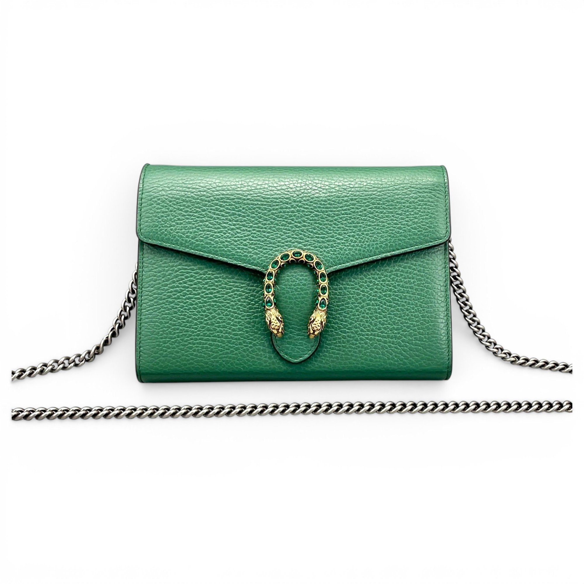 Dionysus Chain Wallet leather crossbody bag