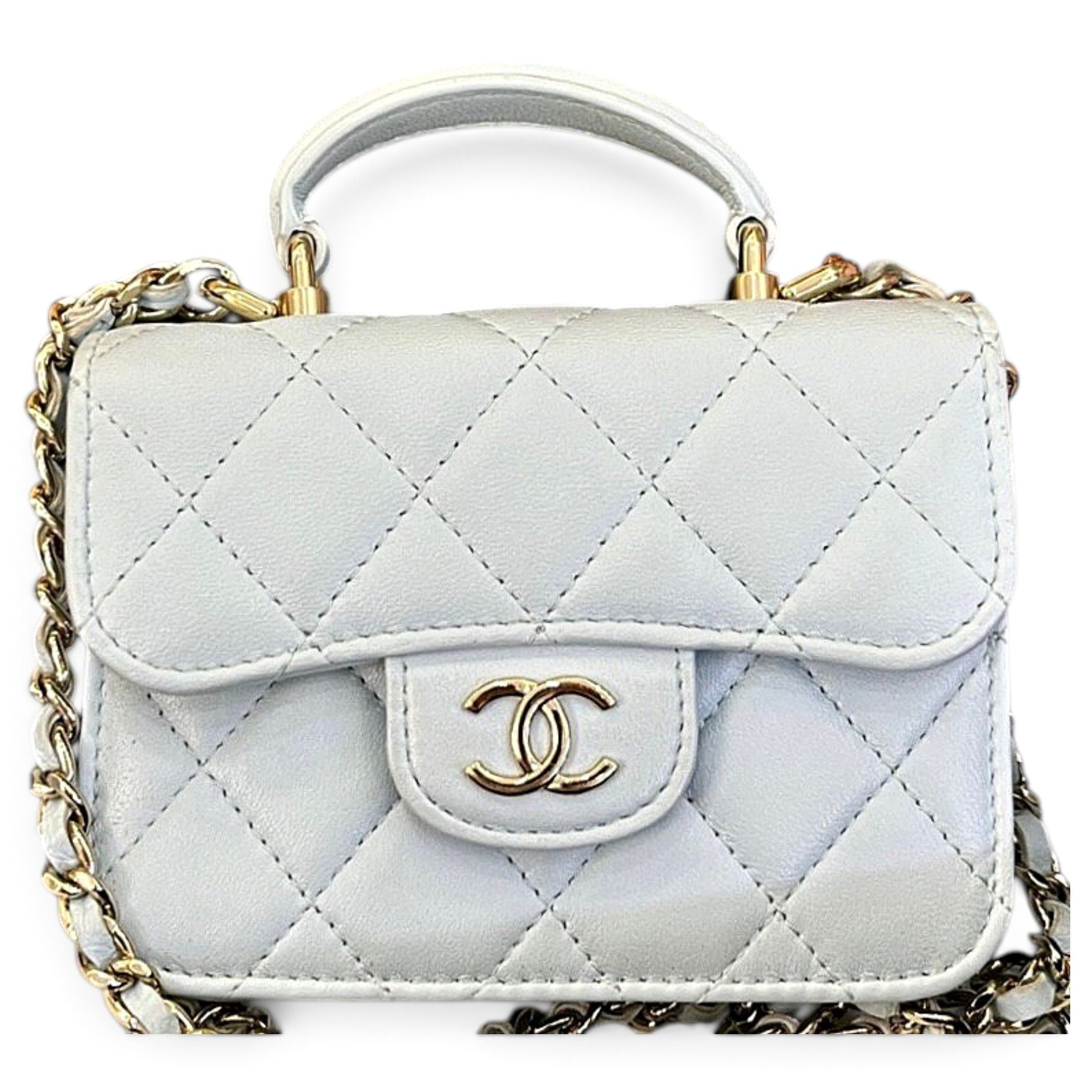 Timeless Classique Top Handle leather handbag
