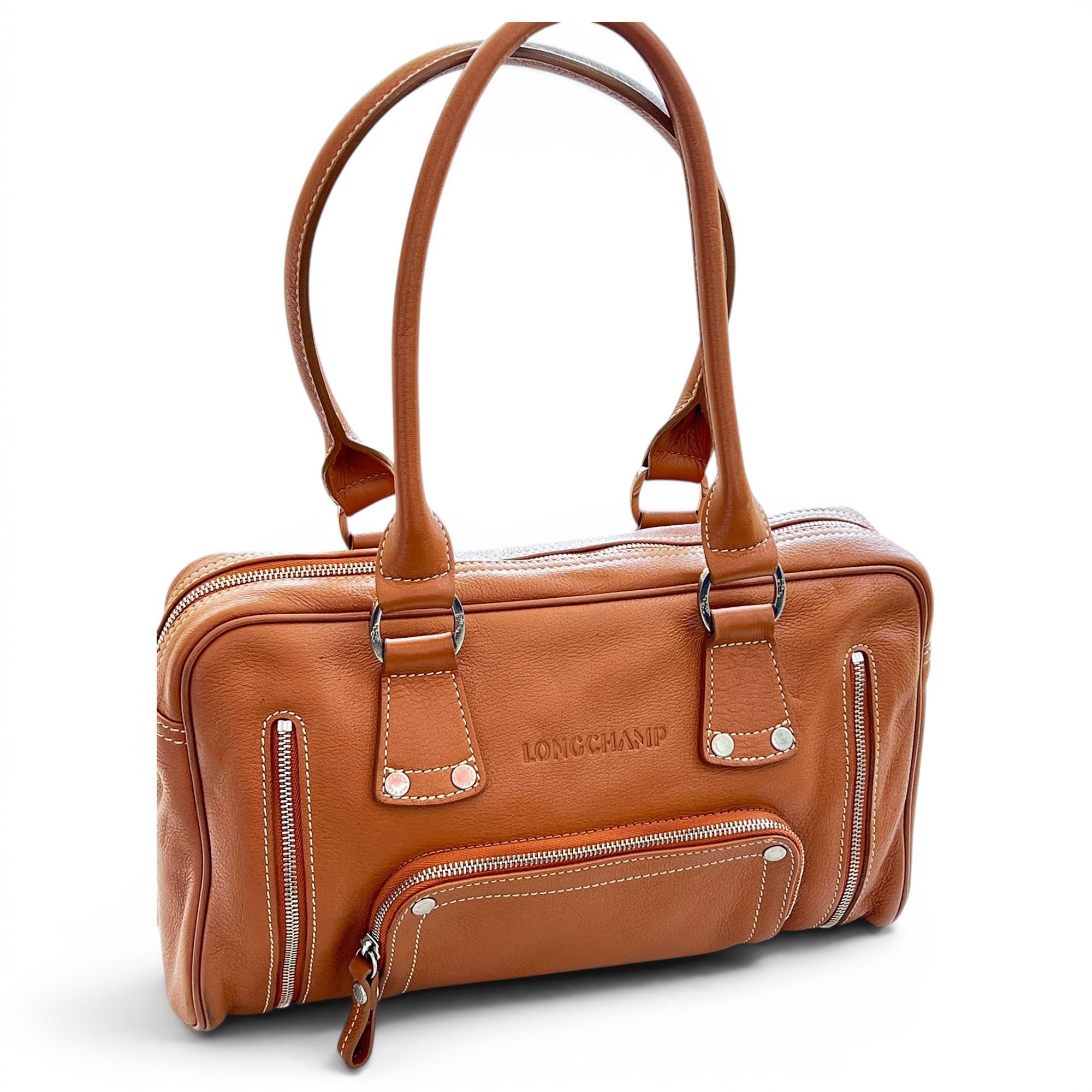 Leather handbag