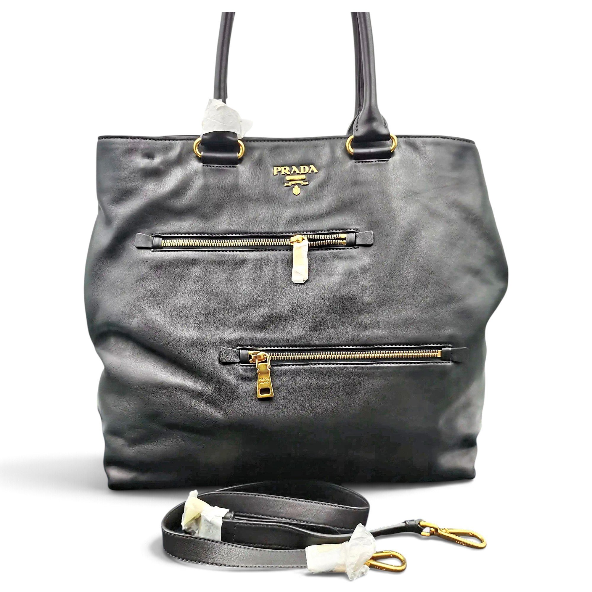 Leather handbag