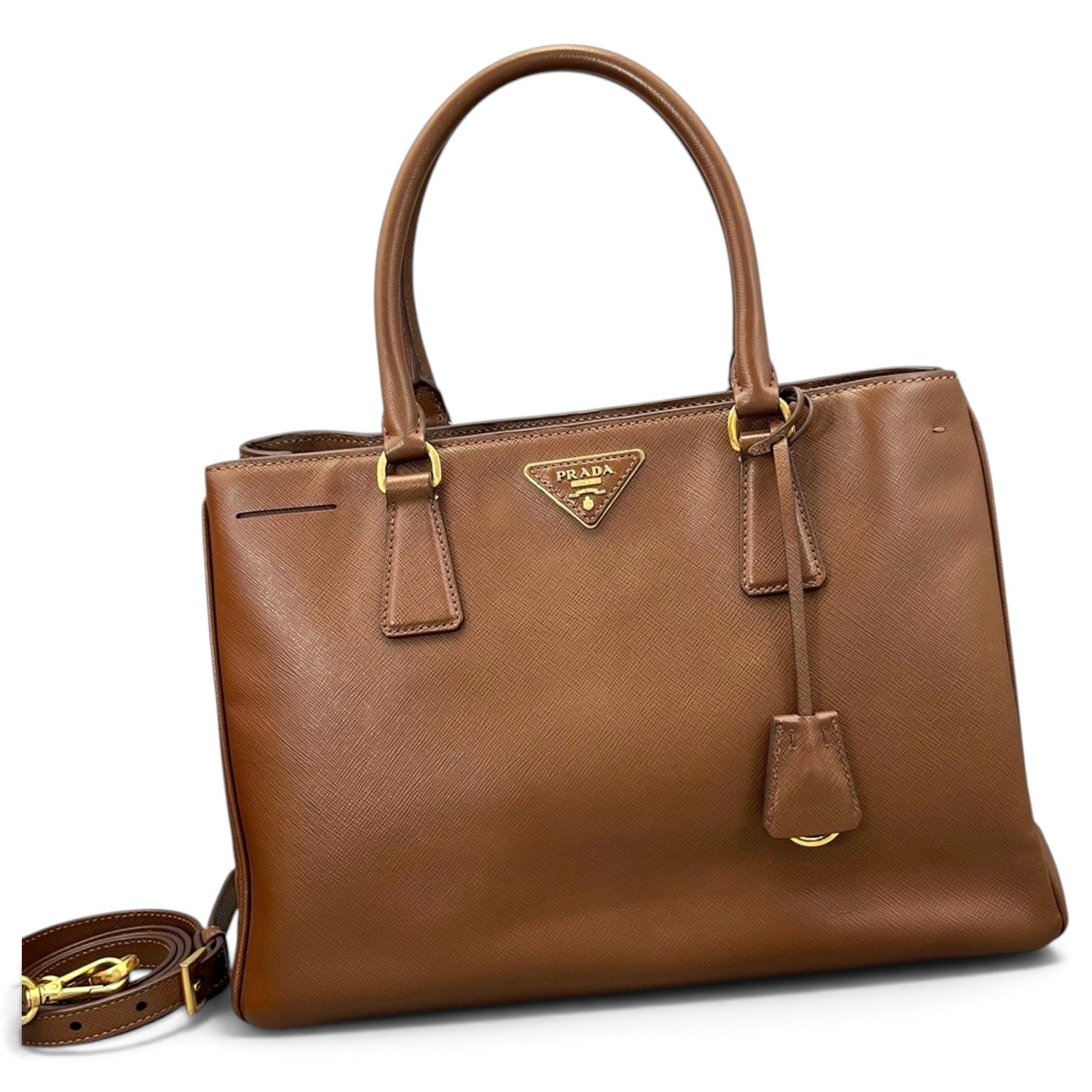 Galleria leather handbag