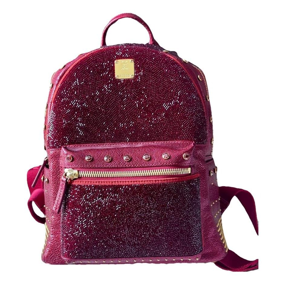 MCM Stark glitter handbag