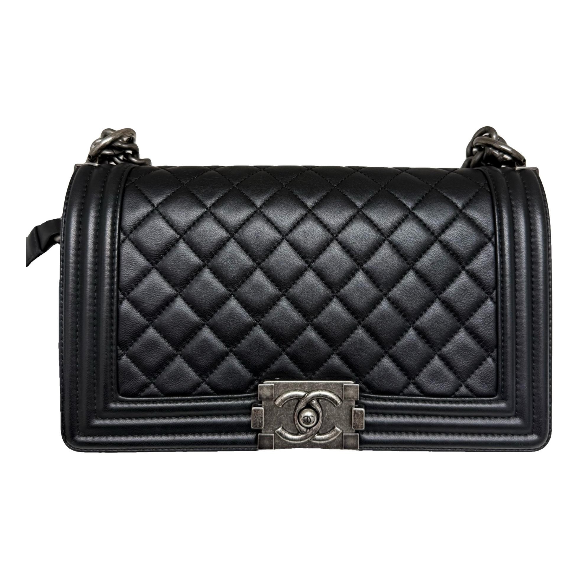 Boy leather crossbody bag
