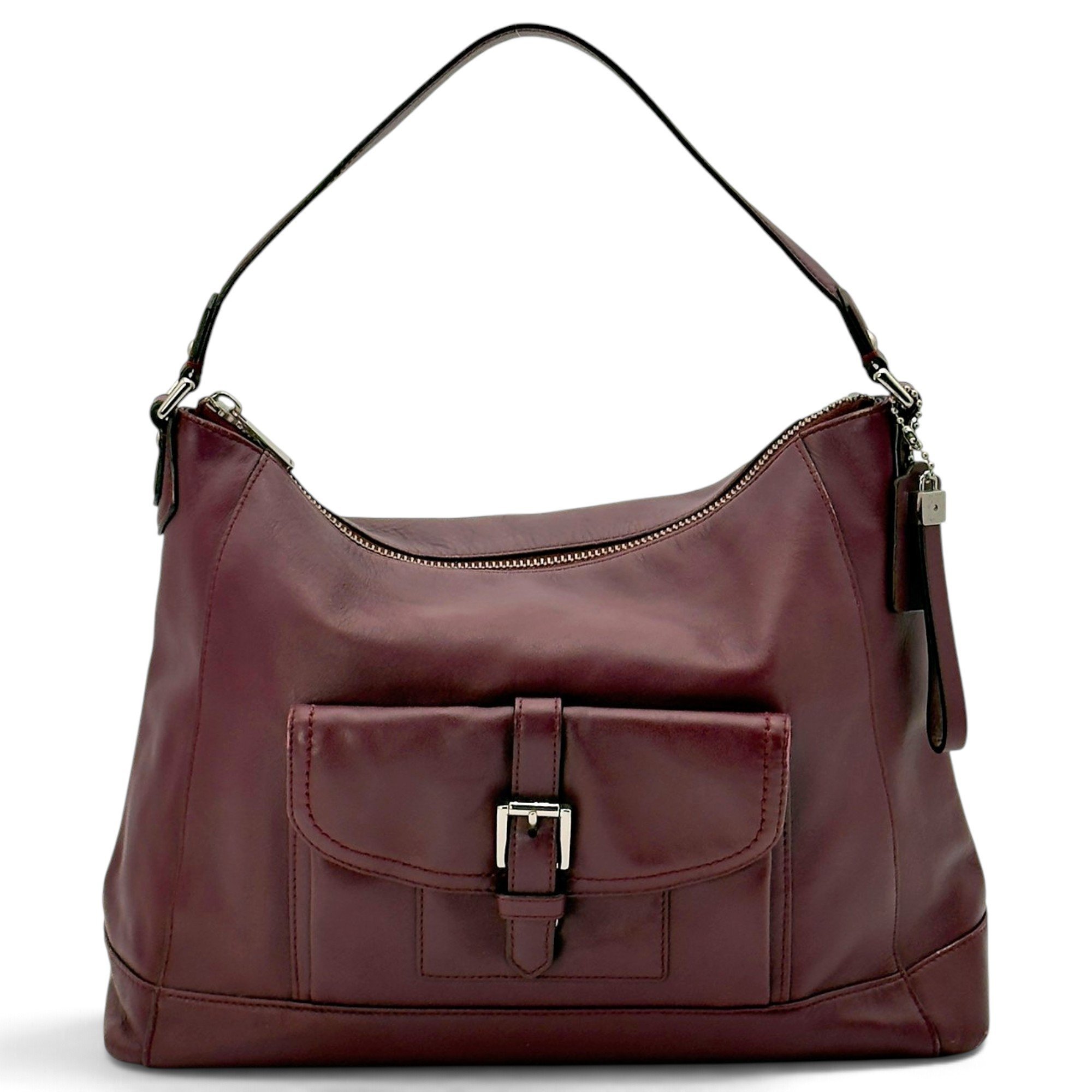Hamilton Hobo leather handbag