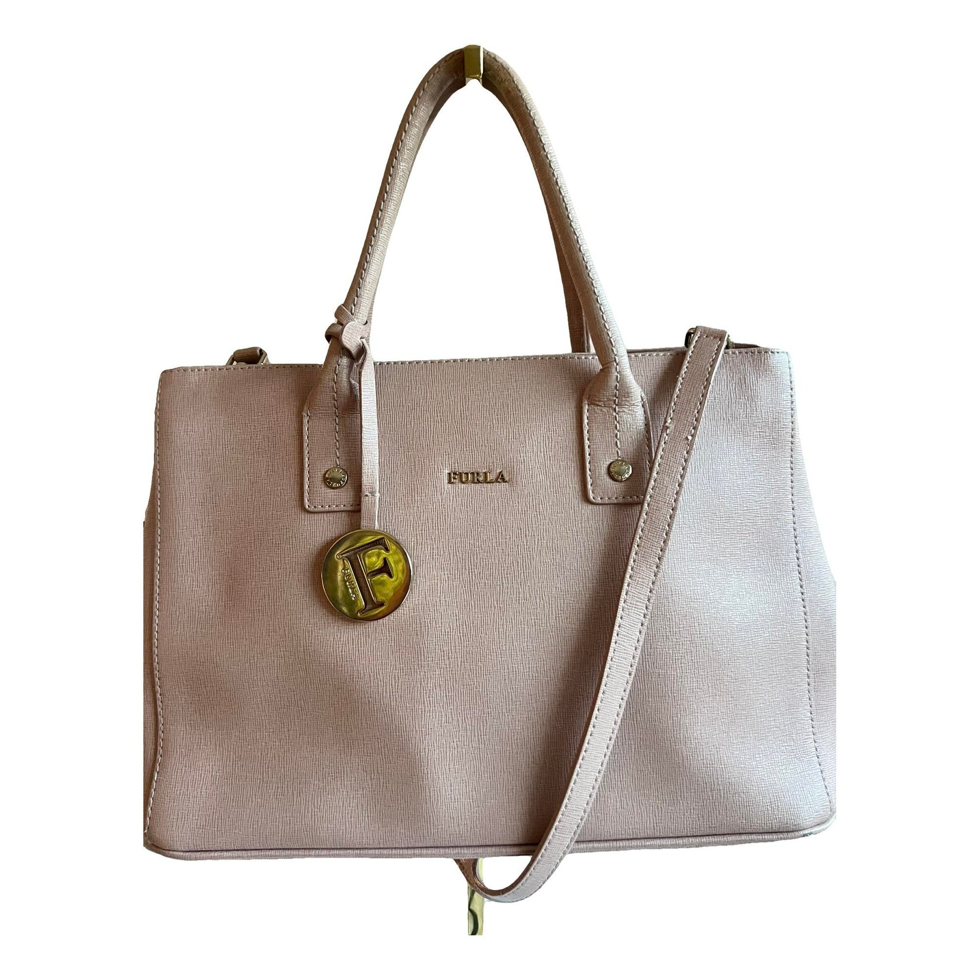 Leather tote