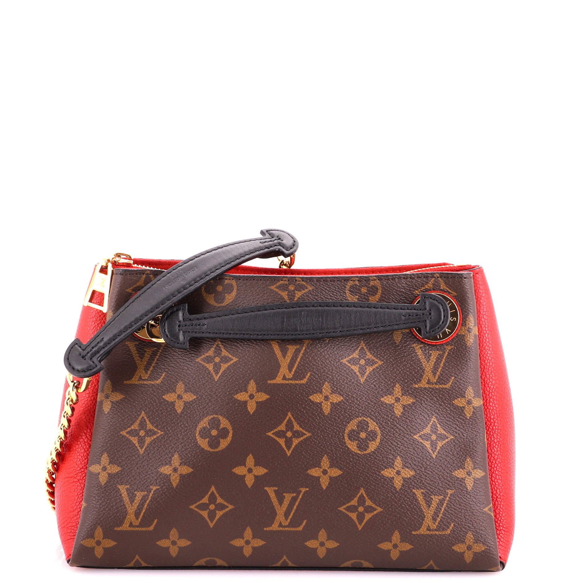 Surene Handbag Monogram Canvas with Leather BB