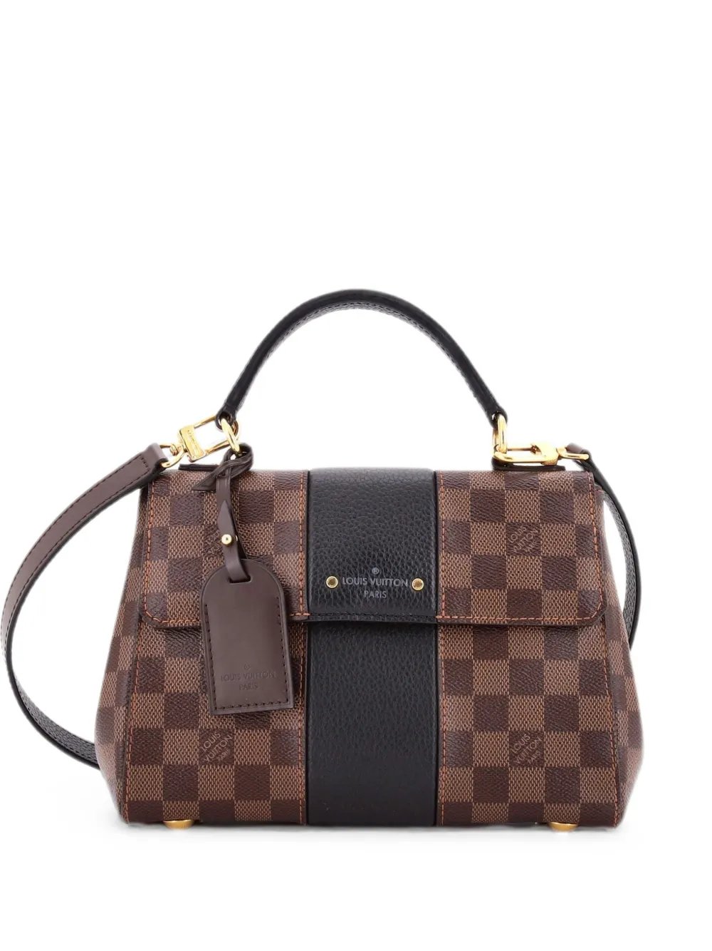 Bond Street Handbag Damier with Leather BB satchel