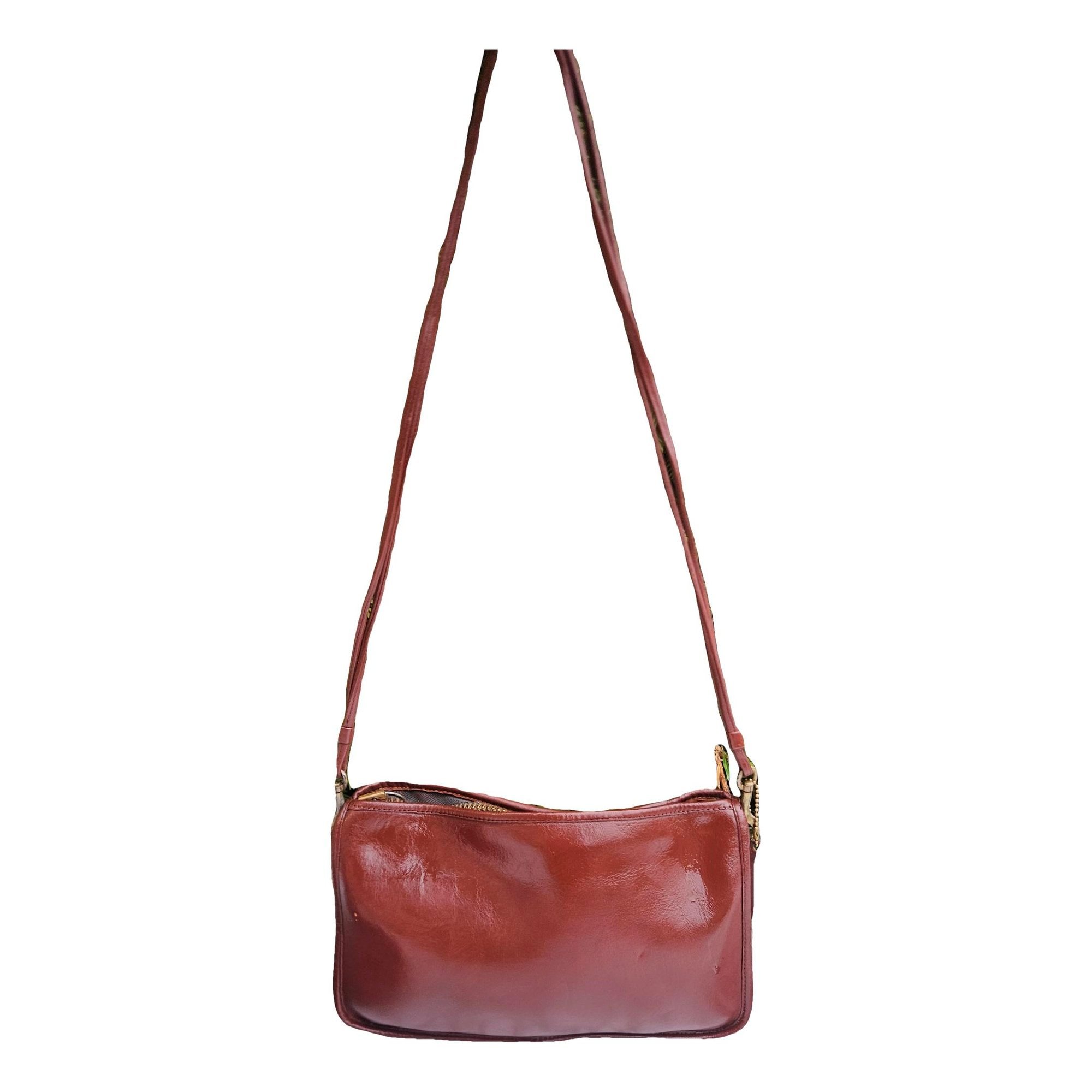 Leather crossbody bag