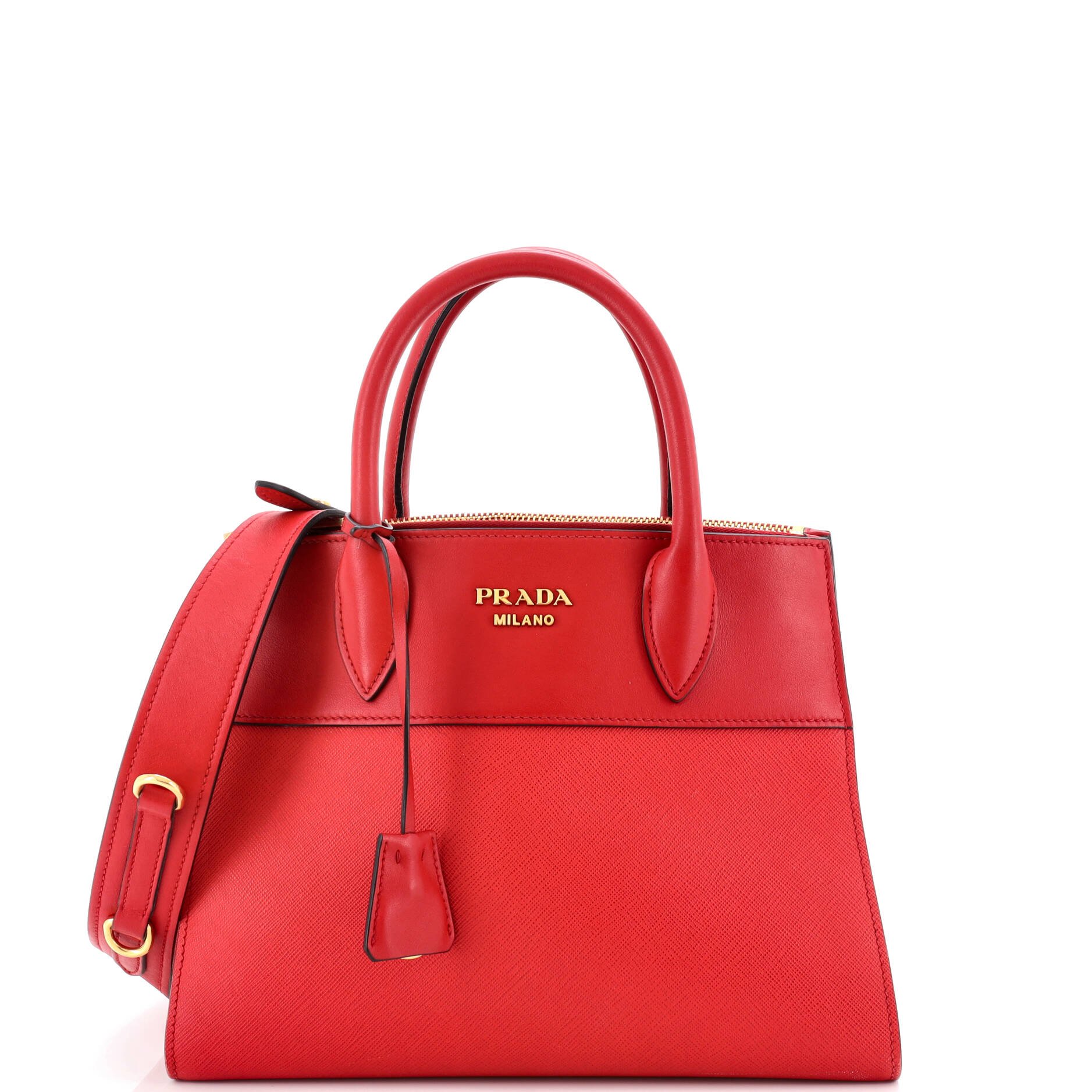 Paradigme Tote Saffiano with City Calf Small
