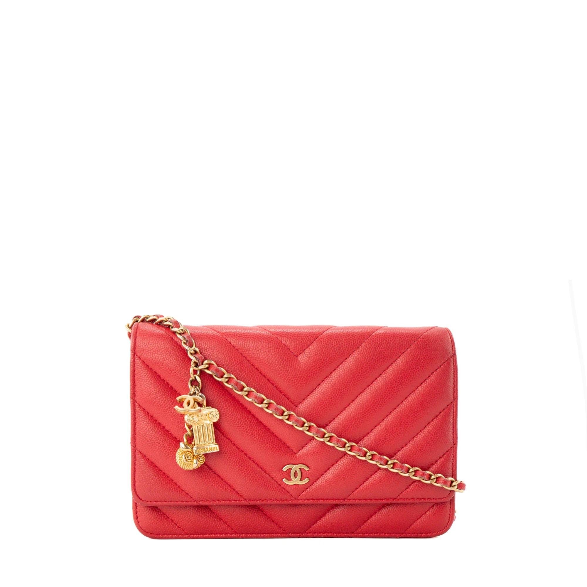 Wallet On Chain Timeless/Classique leather bag
